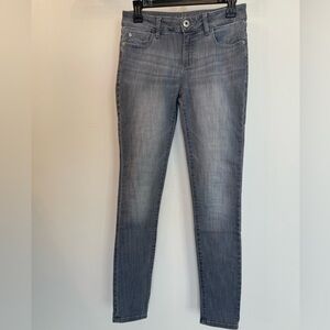 DL1961 Denim Jeans Florence Insta Sculpt Ashan Skinny Gray Mid-Rise Size 26